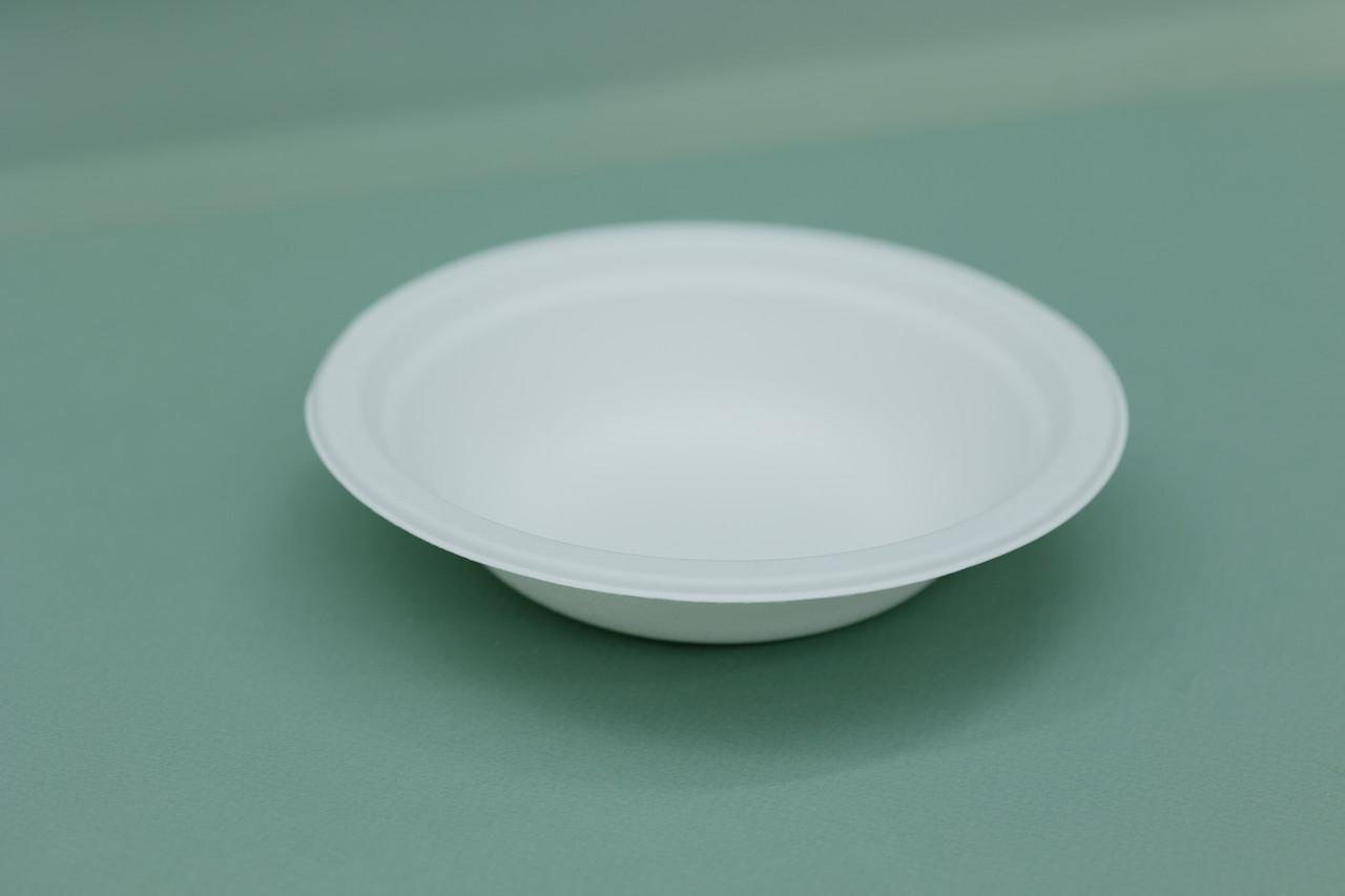 Одноразовая миска из картона 400 мл 125 шт. (00000000479) - фото 3