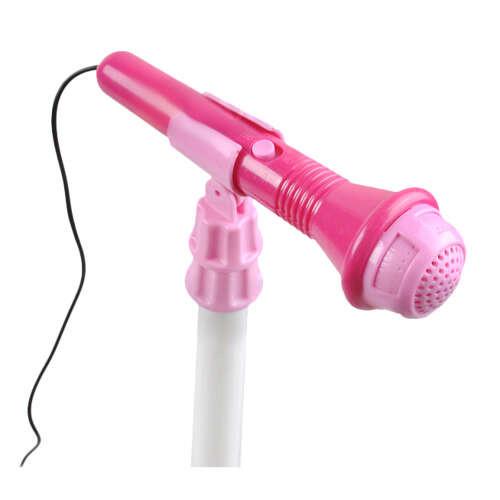 Детская гитара с микрофоном и усилителем Kruzzel 22407 Розовый - фото 5 Детская гитара с микрофоном и усилителем Kruzzel 22407 Розовый - фото 5