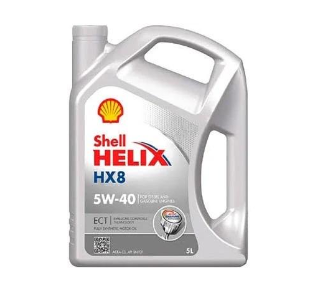 Моторное масло Shell Helix HX8 ECT 5W-40 5 л (550046689) - фото 1