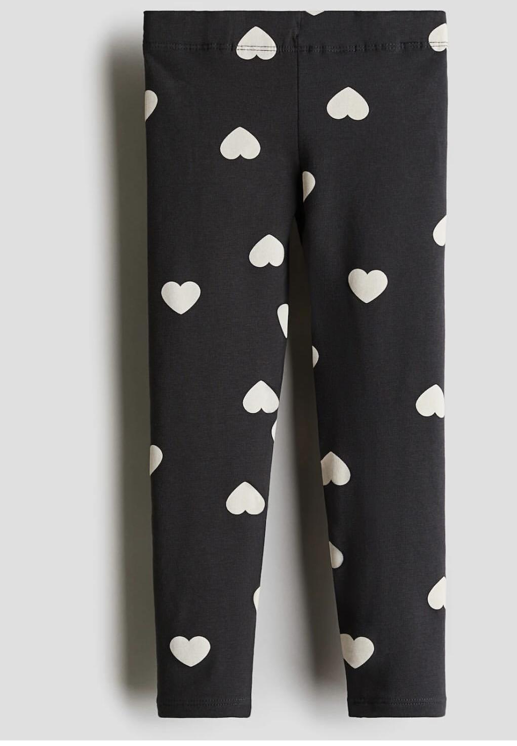 Легинсы детские утепленные 110 см Черный (428011)