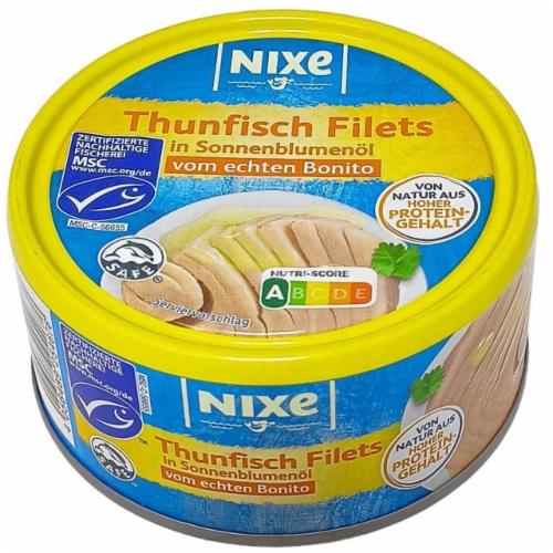 Филе тунца Nixe in Sonnenblumenol 185 г (05450)