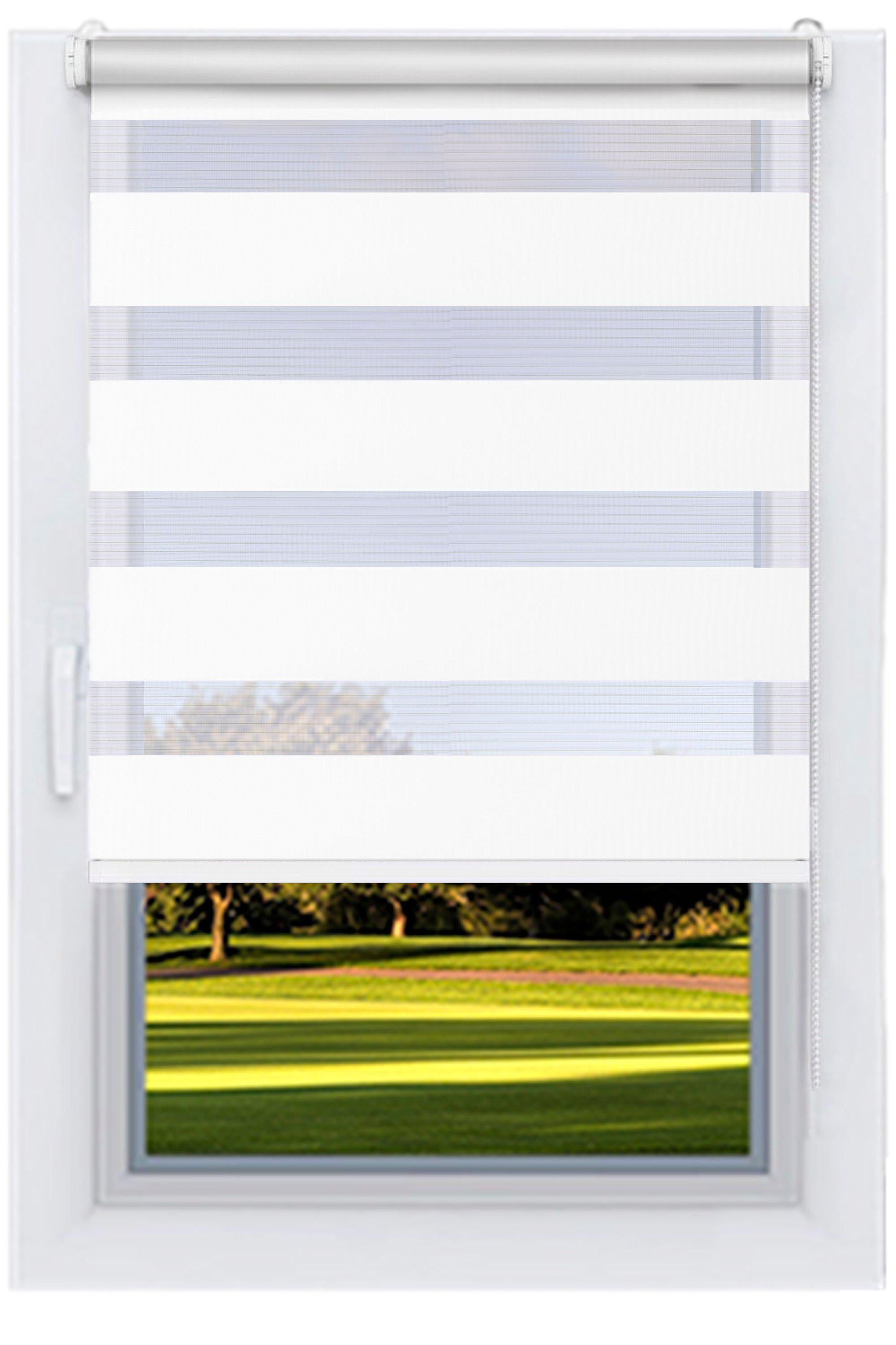 Ролета тканевая Decolux 40х160 см ZA Bright White