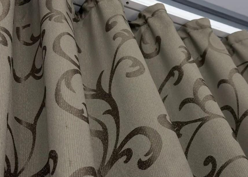 Ткань для штор Allure жаккард с люрексовой ниткой Какао (1620ш) - фото 7 Ткань для штор Allure жаккард с люрексовой ниткой Какао (1620ш) - фото 7