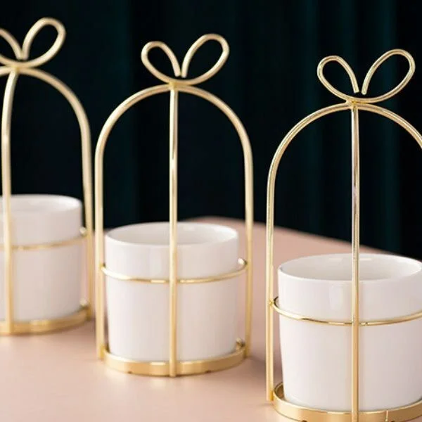 Композиция искусственных цветов в вазоне C00576-1 Белый - фото 5 Композиция искусственных цветов в вазоне C00576-1 Белый - фото 5