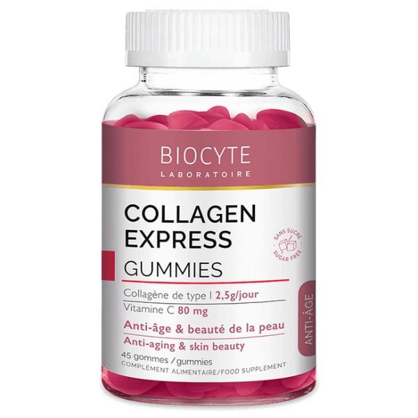 Коллаген Biocyte Collagen Express Gummies Pot 45 bonbons (23121399)