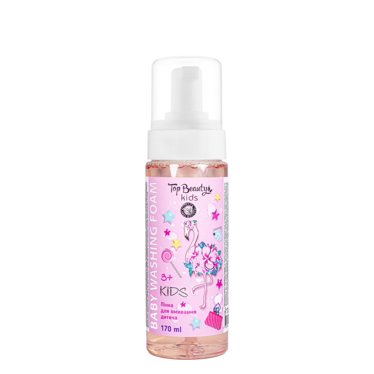 Пенка для умывания детская Top Beauty Baby Washing Foam 3+ 170 мл