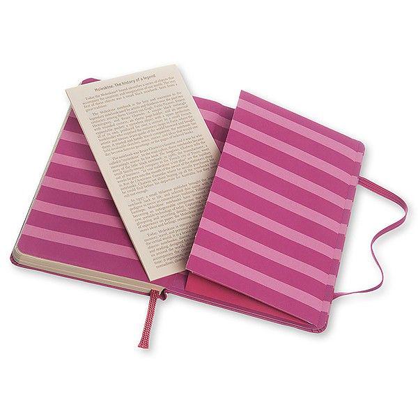 Блокнот Moleskine Stripes маленький Рожевий (SKTGMM710STRIPC) - фото 5