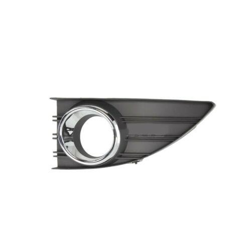 Решетка бампера AVTM Renault Fluence 10-13 левая с отверстиями для противотуманок Хром (5628 911)