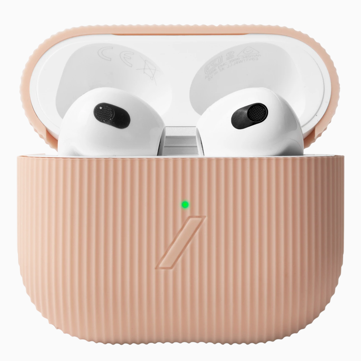 Силіконовий чохол для навушників Native Union Curve Case for Airpods 3rd Gen, Peach (APCSE-CRVE-PCH-V2) - фото 2
