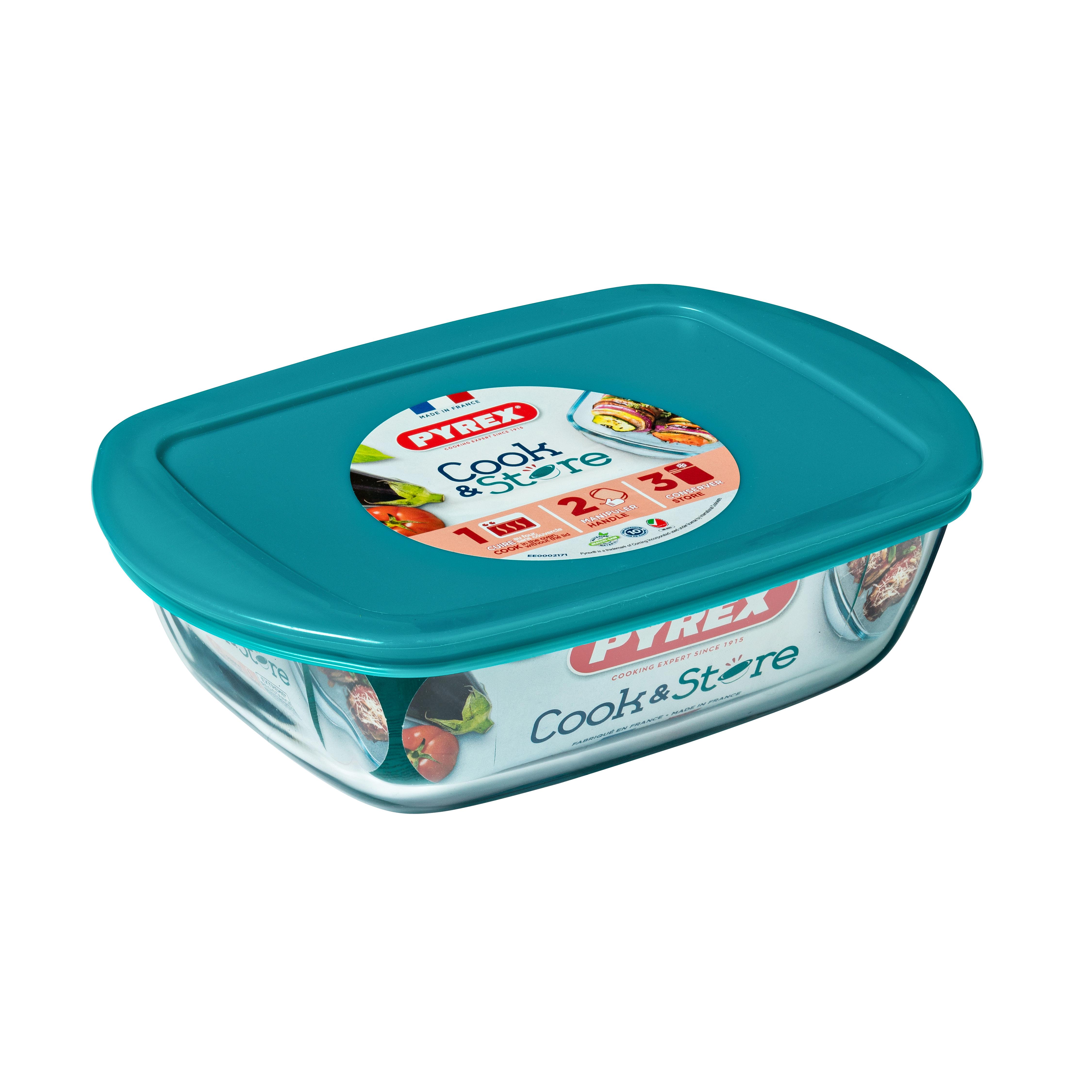 Форма для выпечки PYREX Cook&Store 28х20х8 см 2,5 л (UG-216P000/7645) Форма для выпечки PYREX Cook&Store 28х20х8 см 2,5 л (UG-216P000/7645)