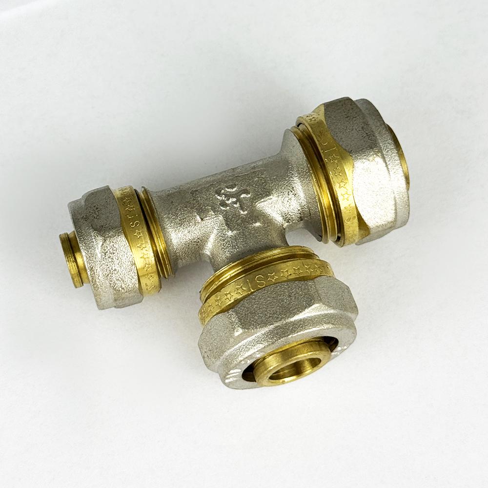 Трійник прохідний SANTAN з проточкою 20х20х16 (25622852) - фото 3