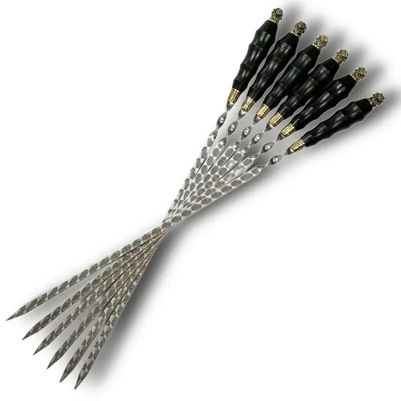 Шампура с деревянной ручкой Gorillas BBQ SKK64 Баран 6 шт. (2625062467)