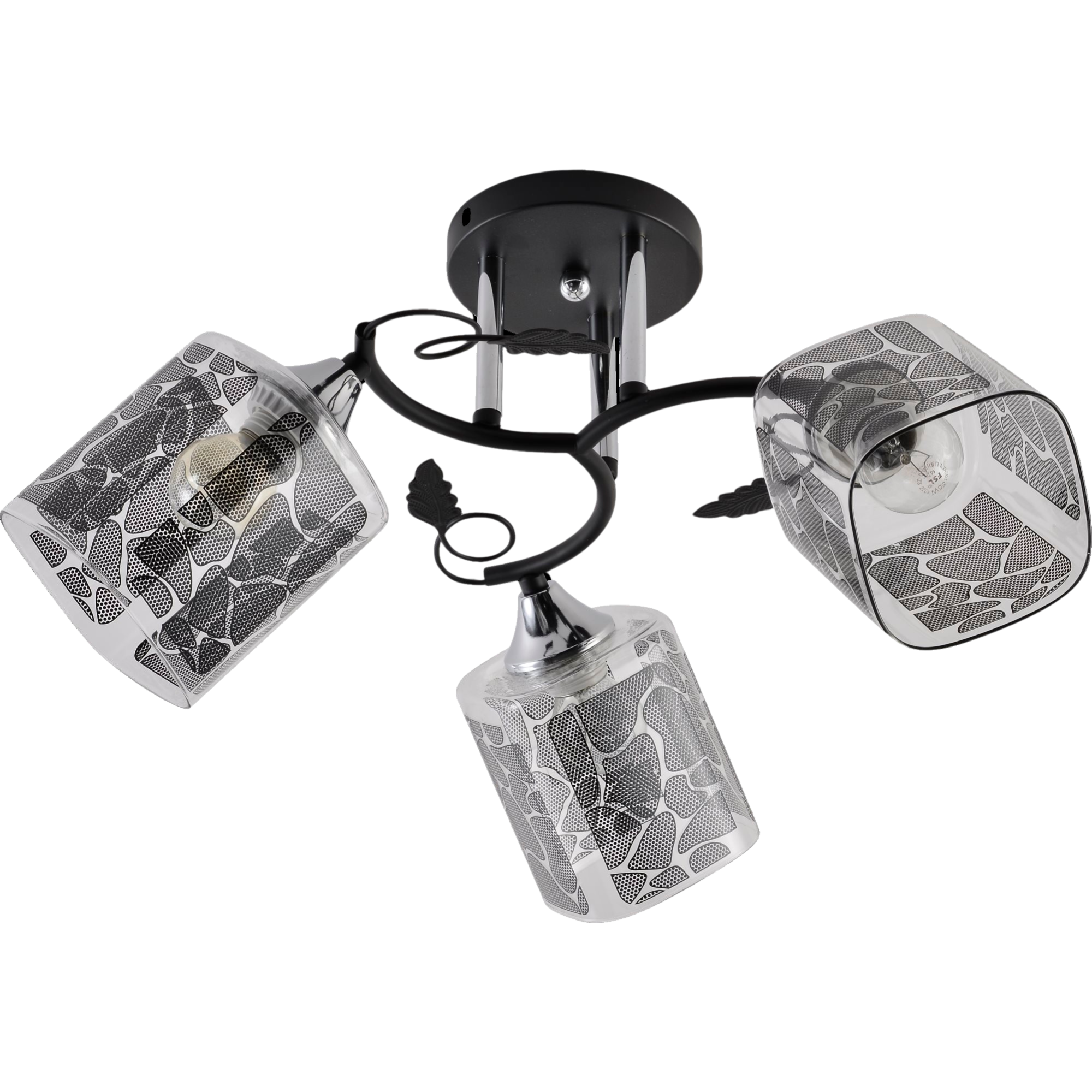 Люстра декоративная Valeso V XA1519B/3 BK+CR