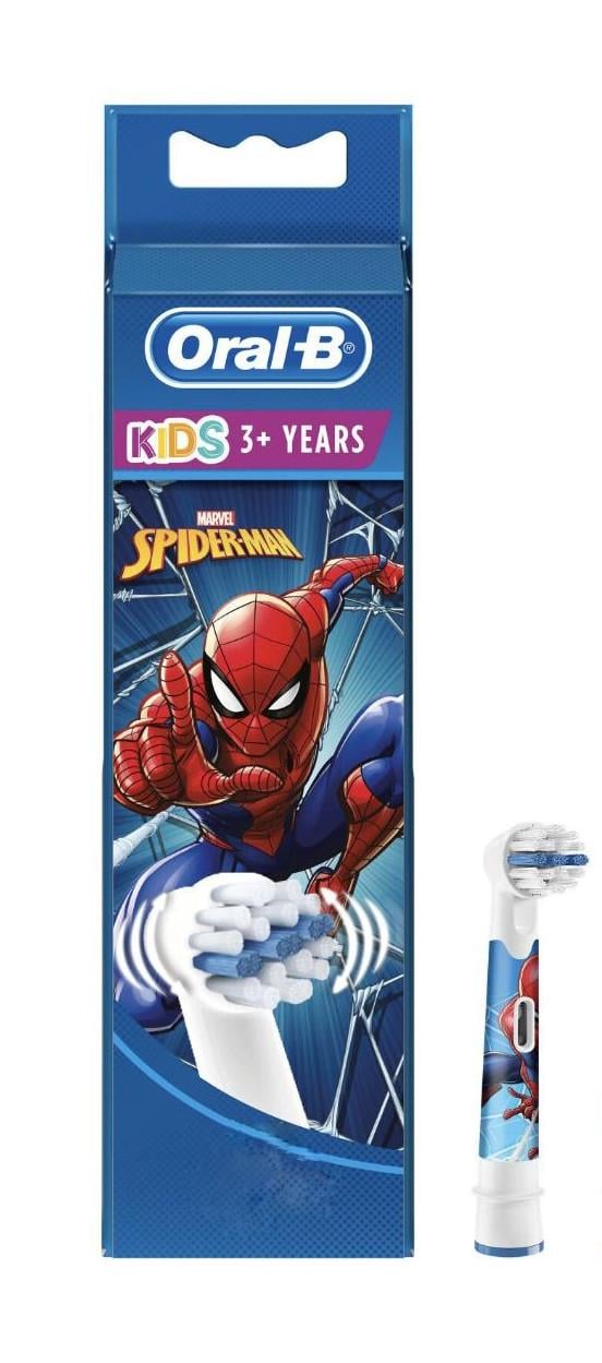 Насадки Oral-B Spider-Man дитяча для електричної зубної щітки 1 шт. (8006540804445) - фото 1