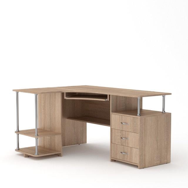 Стол компьютерный Компанит СУ-4 Дуб сонома (5a14487baed3ed555e403752)