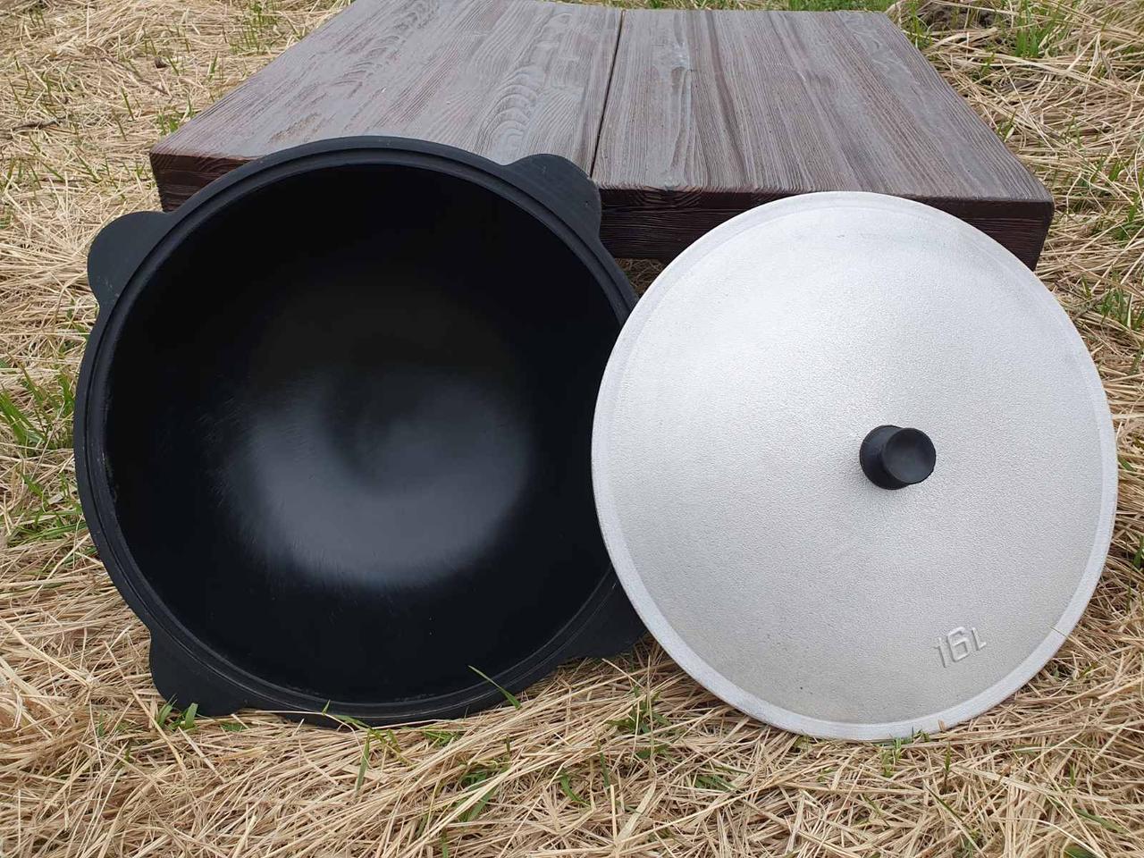 Котел чугунный узбекский DAVR METALL 16 л - фото 5 Котел чугунный узбекский DAVR METALL 16 л - фото 5