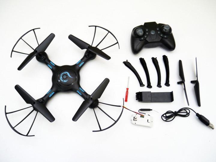 Квадрокоптер на радиоуправлении Phantom QY66-X05 с Wifi камерой переворот на 360 мм