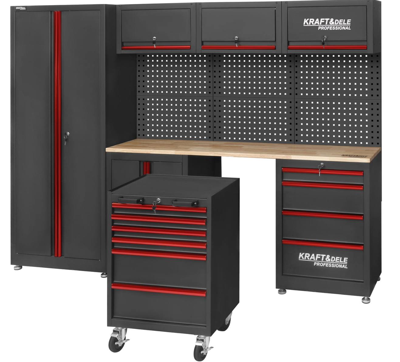 Комплект мебели для мастерской Kraft&Dele KD5860 для гаража и мастерской (37938135)