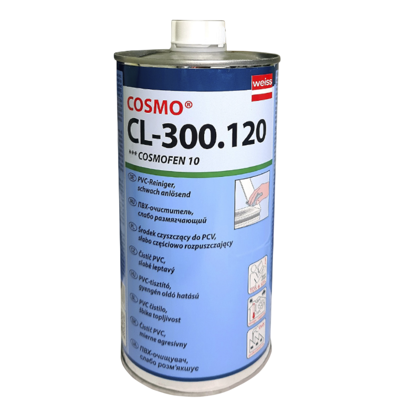 Очисник для ПВХ Weiss Cosmofen 10 1 л (32007834)