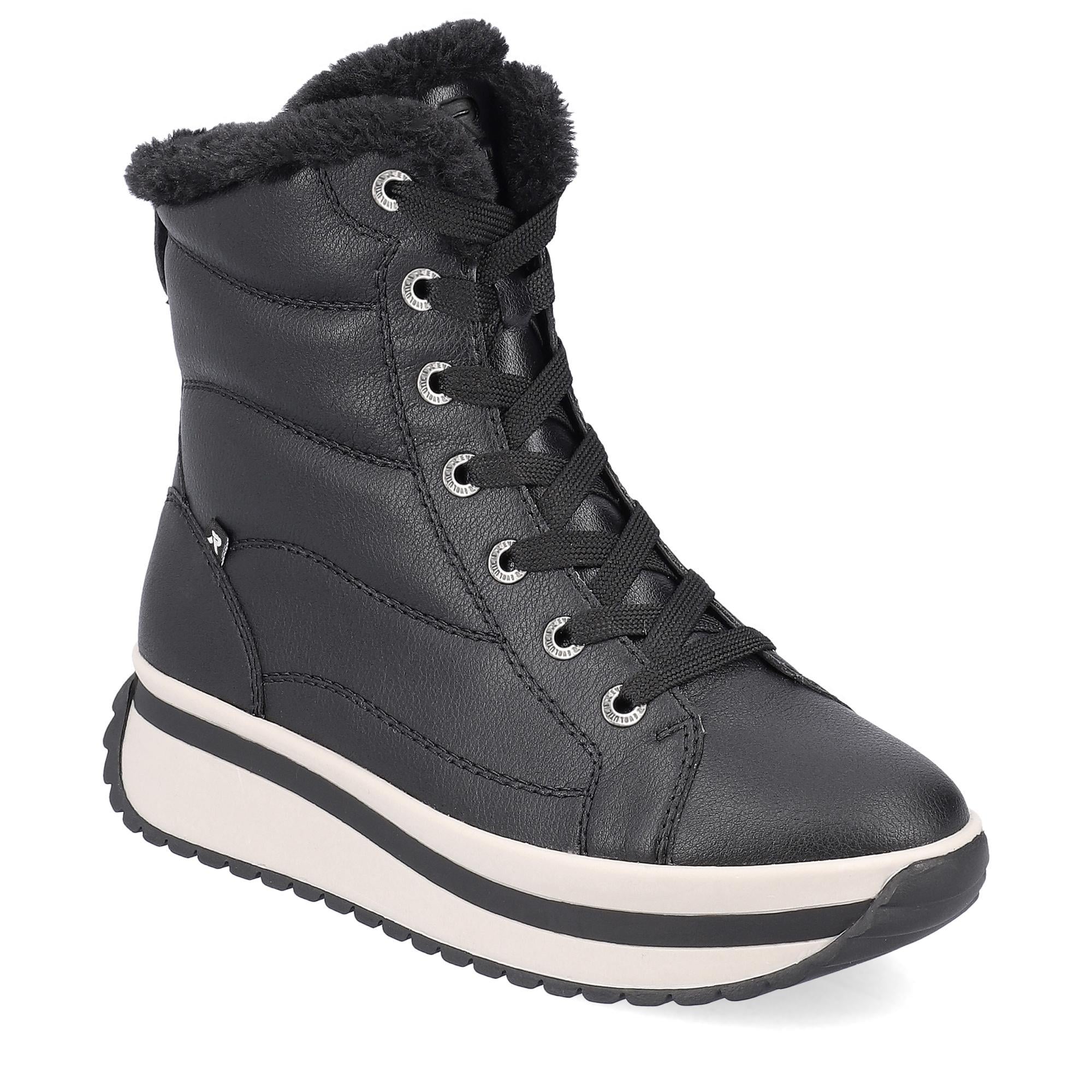 Ботинки женские зимние RIEKER Evolution повседневные р. 38 Черный (013804-38)