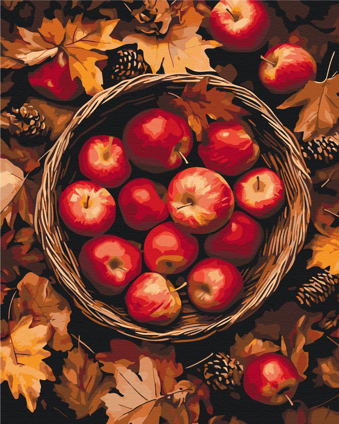 Картина по номерам Brushme Сокровища сентября 40x50 см (BS54362)