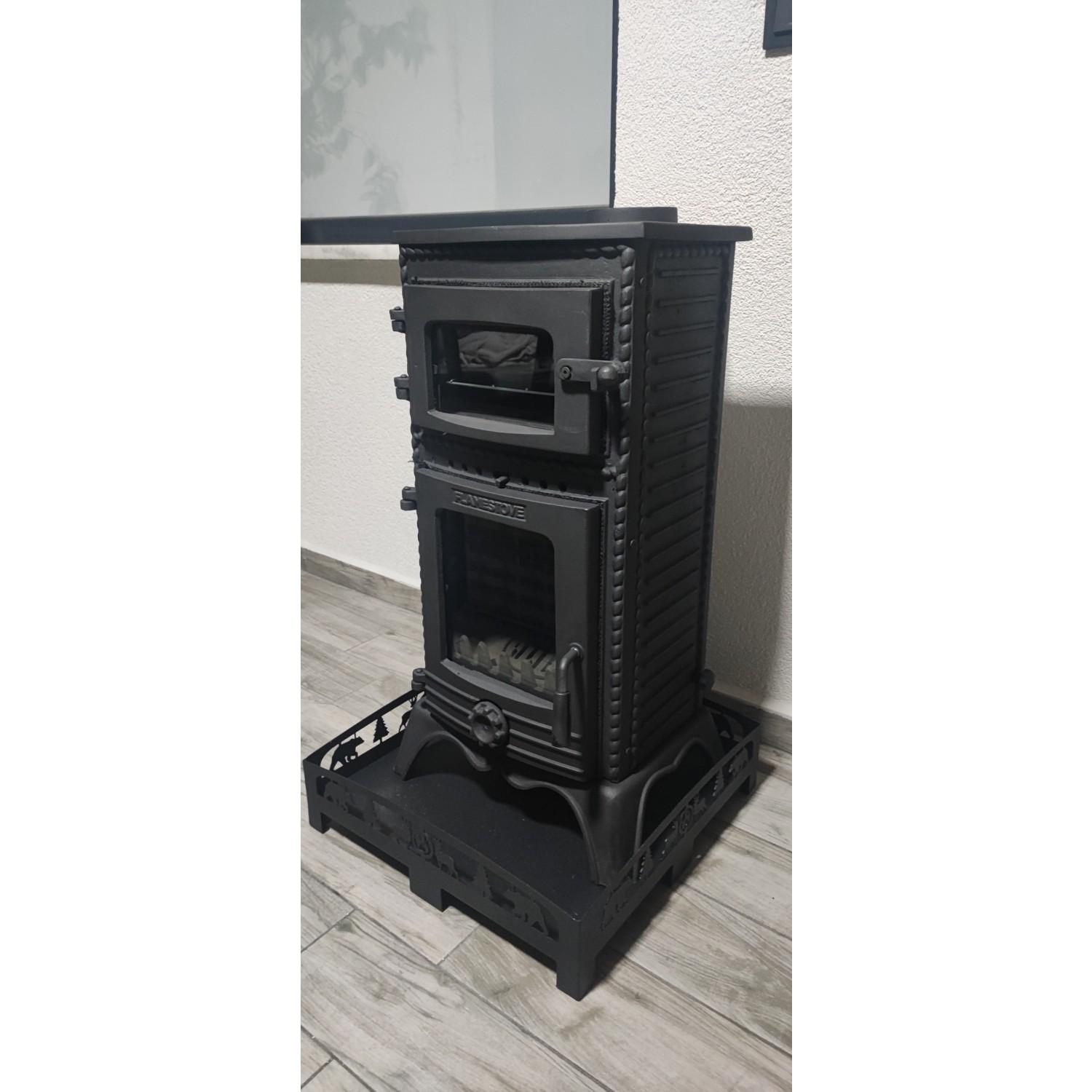 Печь чугунная Flame Stove Major с духовкой (FS-053) - фото 3