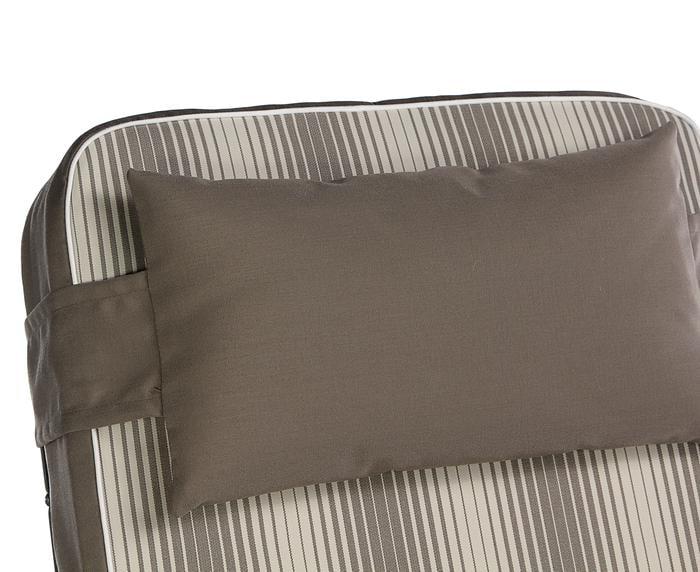 Шезлонг Ost-Fran Janet texsilk Серо-бежевый (2944) - фото 3