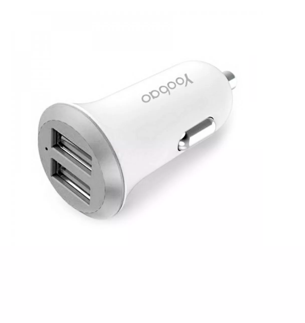 Зарядное устройство автомобильное Yoobao YB205 Car Charger 2USB/2,1A White