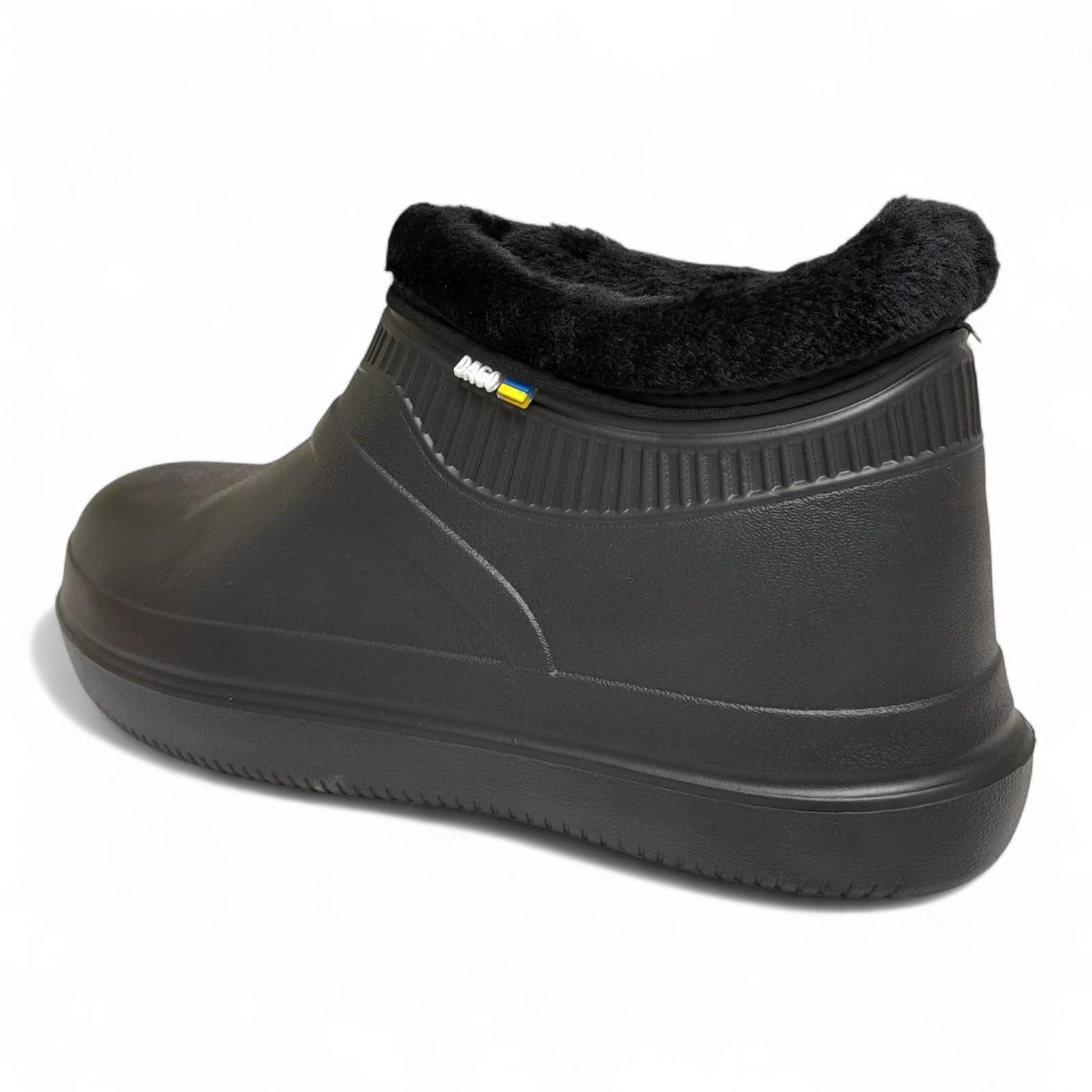 Галоши женские высокие утепленные dagostyle с декоративным мехом р. 37 24,5 см Черный (2764533732) - фото 4 Галоши женские высокие утепленные dagostyle с декоративным мехом р. 37 24,5 см Черный (2764533732) - фото 4