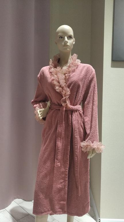 Халат жіночий Luna di Giorno L/XL антична троянда (3255-old-rose) - фото 2