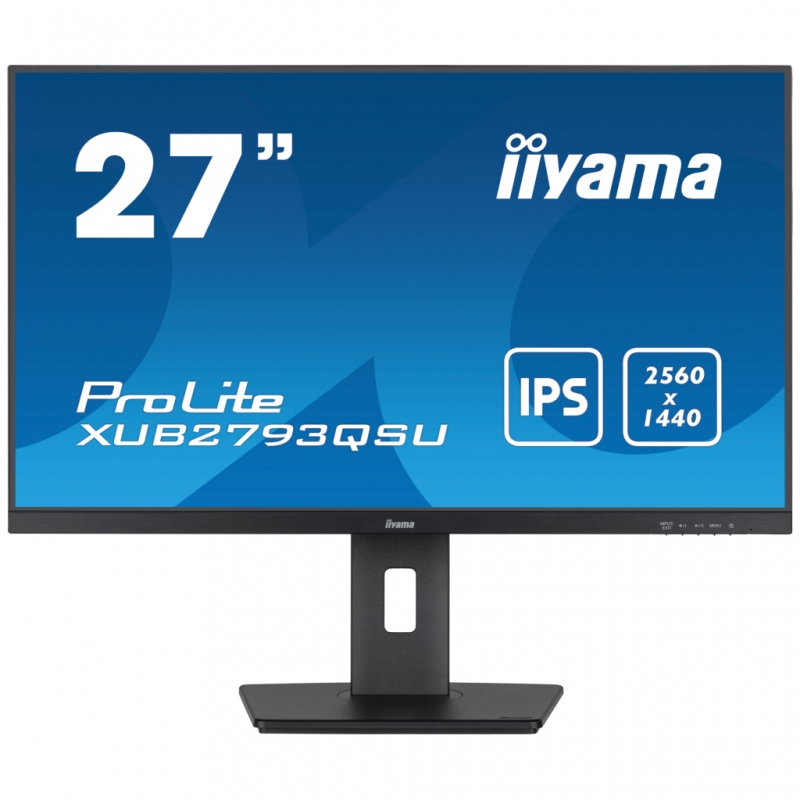 Монитор Iiyama XUB2793QSU-B7 безрамочный IPS 2560x1440 QHD 27" (tf6924) - фото 3 Монитор Iiyama XUB2793QSU-B7 безрамочный IPS 2560x1440 QHD 27" (tf6924) - фото 3