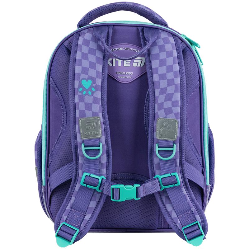 Школьный каркасный рюкзак KITE Education SP25-555S-2 Studio Pets с ортопедической спинкой (995386) - фото 4 Школьный каркасный рюкзак KITE Education SP25-555S-2 Studio Pets с ортопедической спинкой (995386) - фото 4