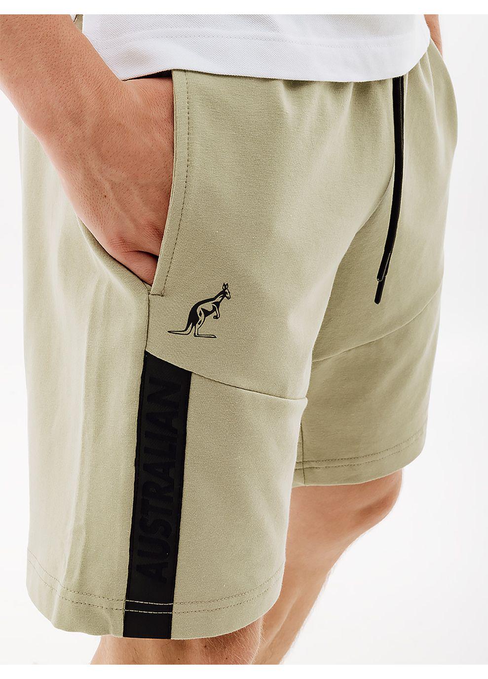 Шорты мужские Australian IMPACT FLEECE SHORT XL Зеленый (7dLSUSH0016-515 XL)