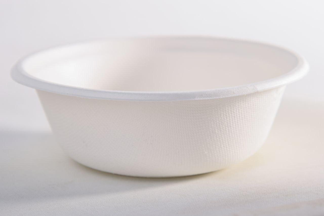 Одноразовая глубокая тарелка 500 мл 125 шт. из сахарного тростника (00000000137) - фото 3 Одноразовая глубокая тарелка 500 мл 125 шт. из сахарного тростника (00000000137) - фото 3