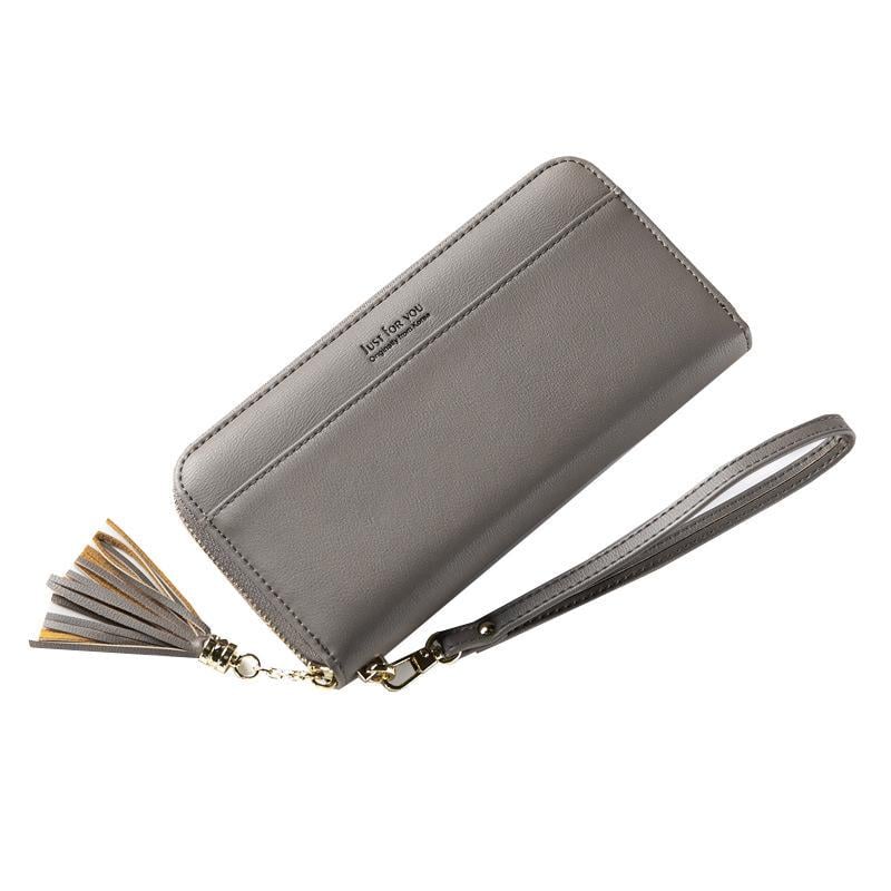 Женский кошелек Amelie Adele Серый (4014)