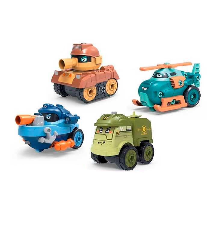 Набор машин JD 1899-19 A 4 шт. (121328)