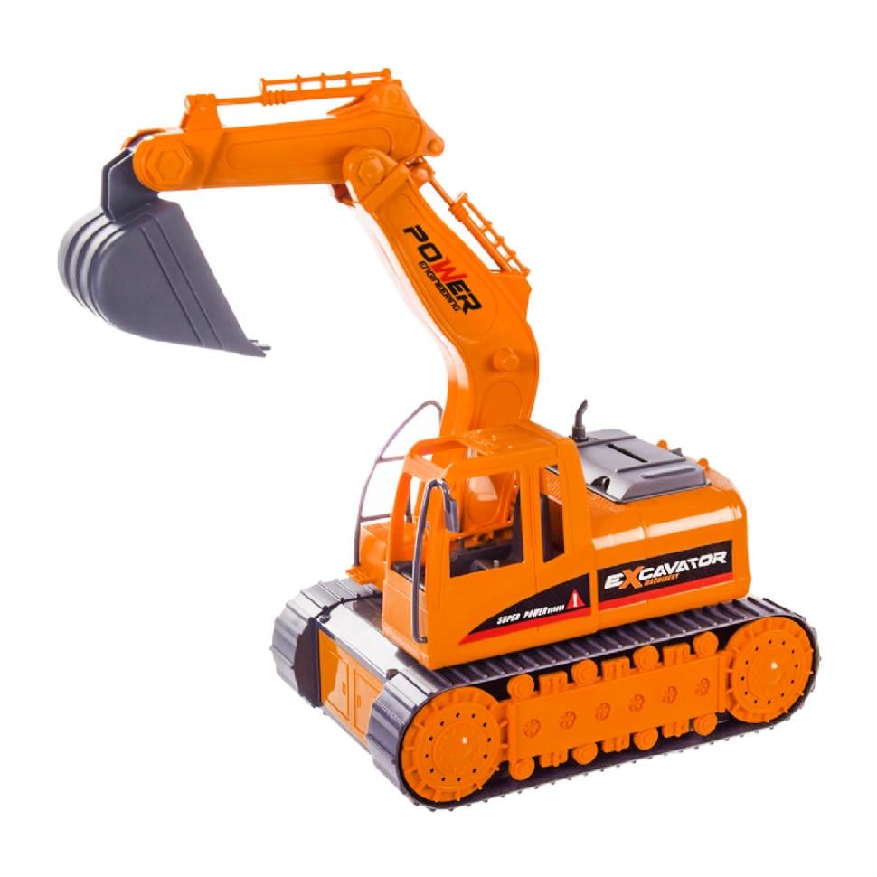 Детский электронный сейф-копилка SUNROZ экскаватор WF-3007B Детский электронный сейф-копилка SUNROZ экскаватор WF-3007B