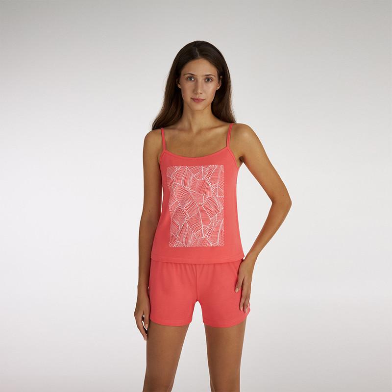 Комплект домашний женский Gofre XL Коралловый (LPK 4070/12/02)