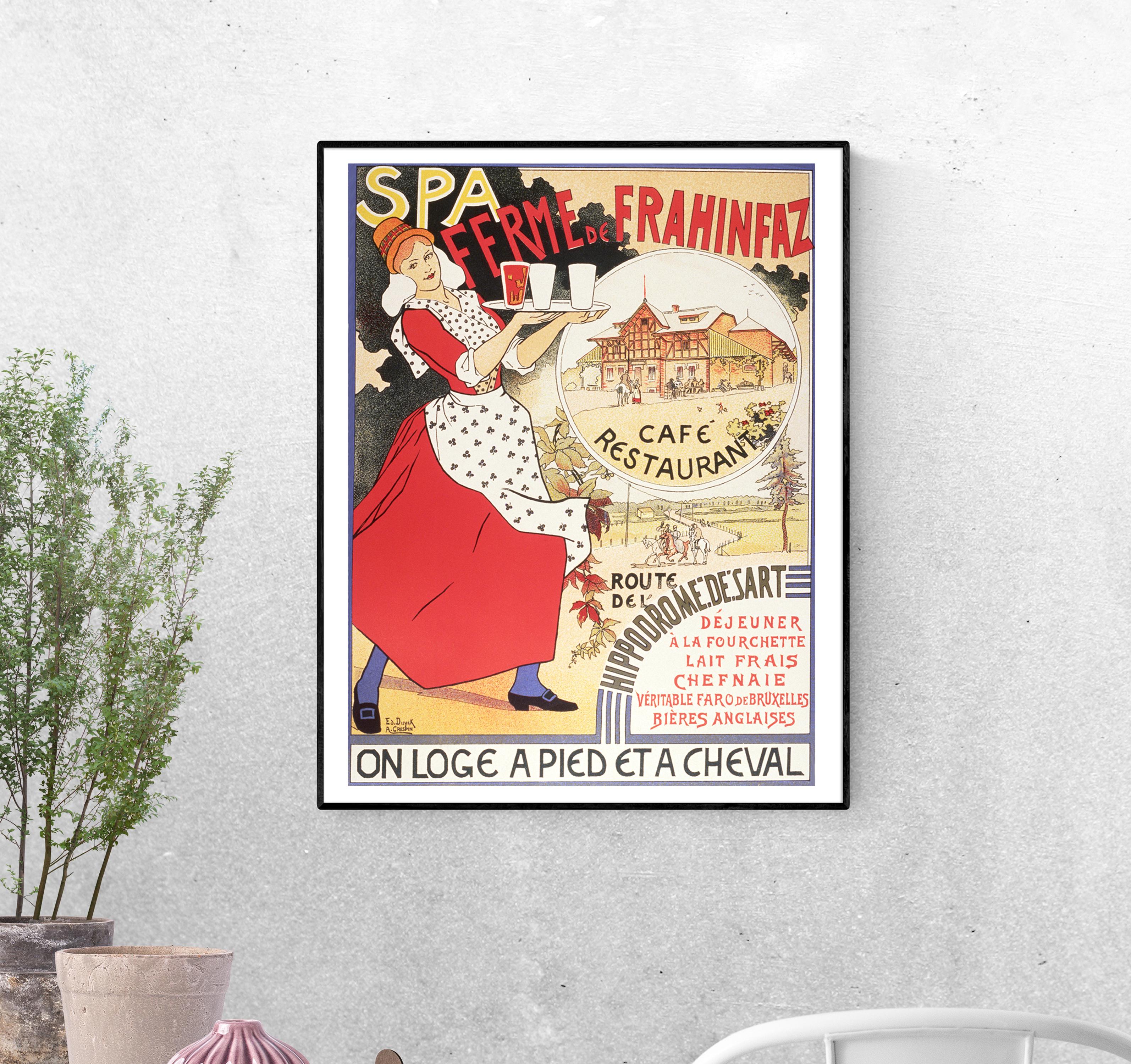 Постер Реклама ресторана формат А-5