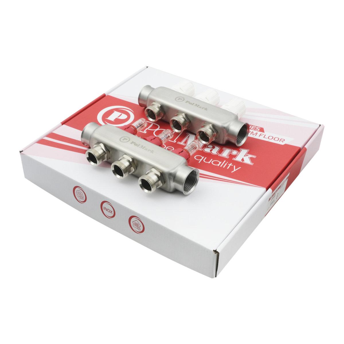 Коллектор Polmark 1x3/4 3 выхода PSMF103 - фото 3 Коллектор Polmark 1x3/4 3 выхода PSMF103 - фото 3