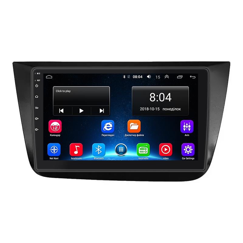 Автомагнитола штатная Lesko Base для SEAT Altea I рестайлинг 2009-2015 г. Wi-Fi/GPS 2/32 GB 9" (9581-39983)