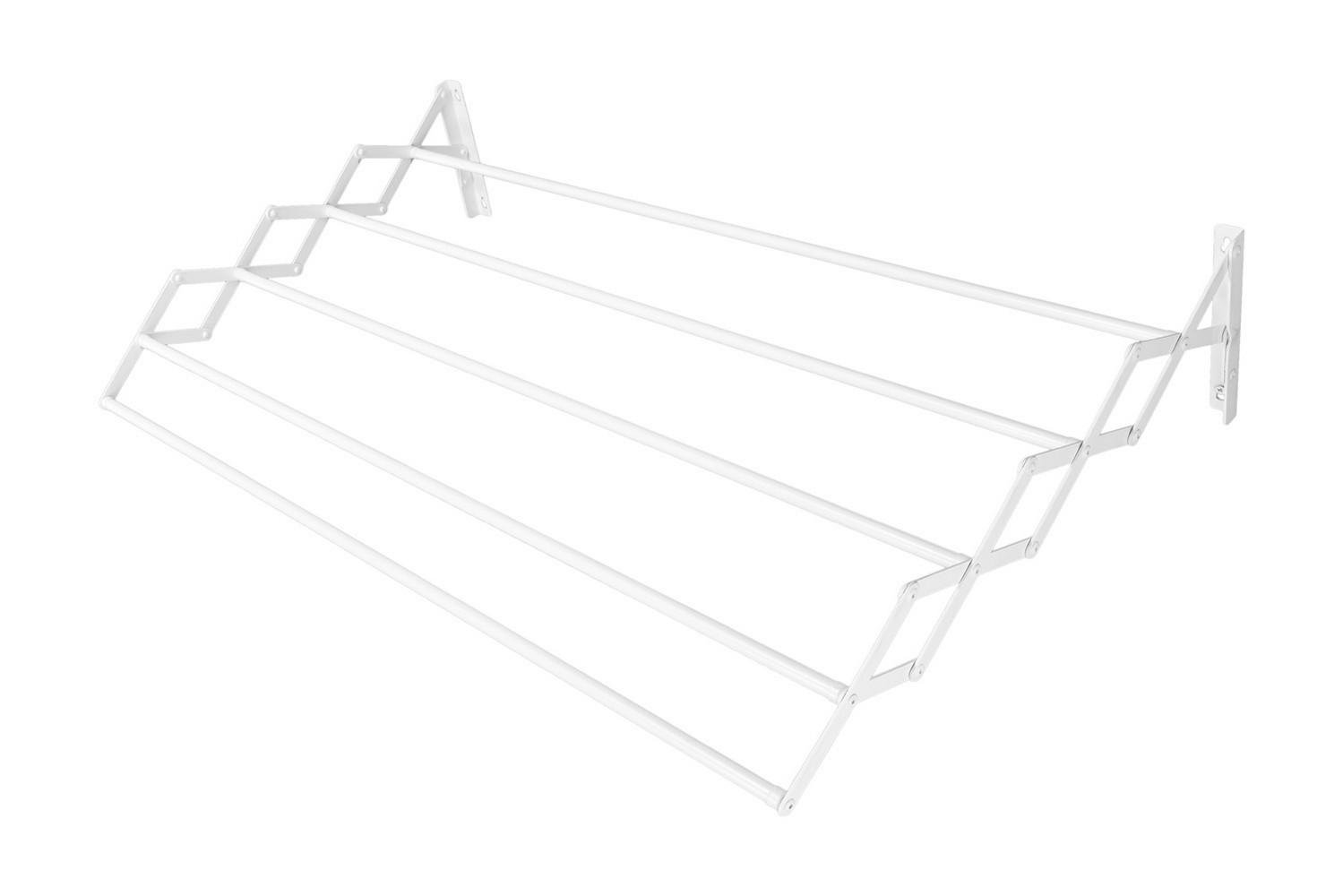 Сушилка для белья MasterTool настенная гармошковая 750 мм 5-секционная 3,75 м Белый (92-1775)