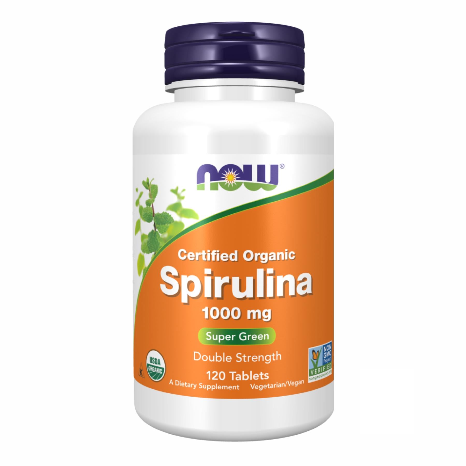 Натуральная добавка Spirulina 1000 mg 120 tabs (2022-10-0084)