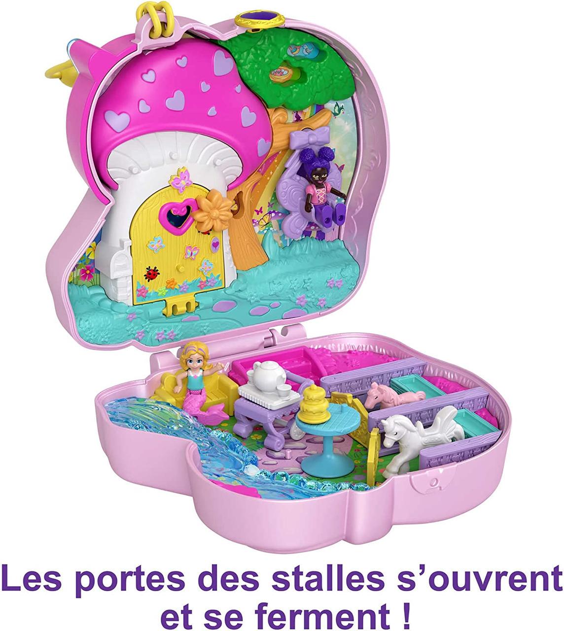 Ігровий набір Polly Pocket Sushi Shop Лесной Домик (HCG20) - фото 5