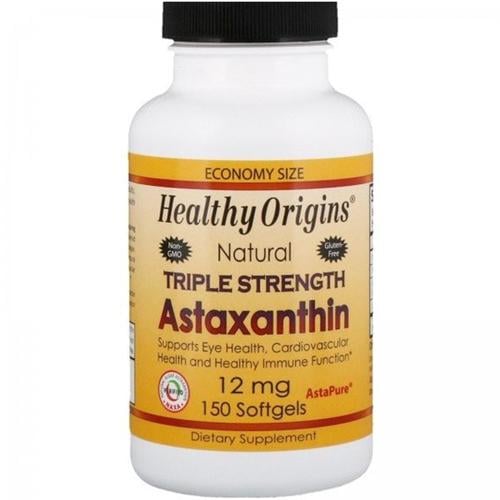 Астаксантин Healthy Origins Astaxanthin 12 мг 150 мяг. капс. (000012386)