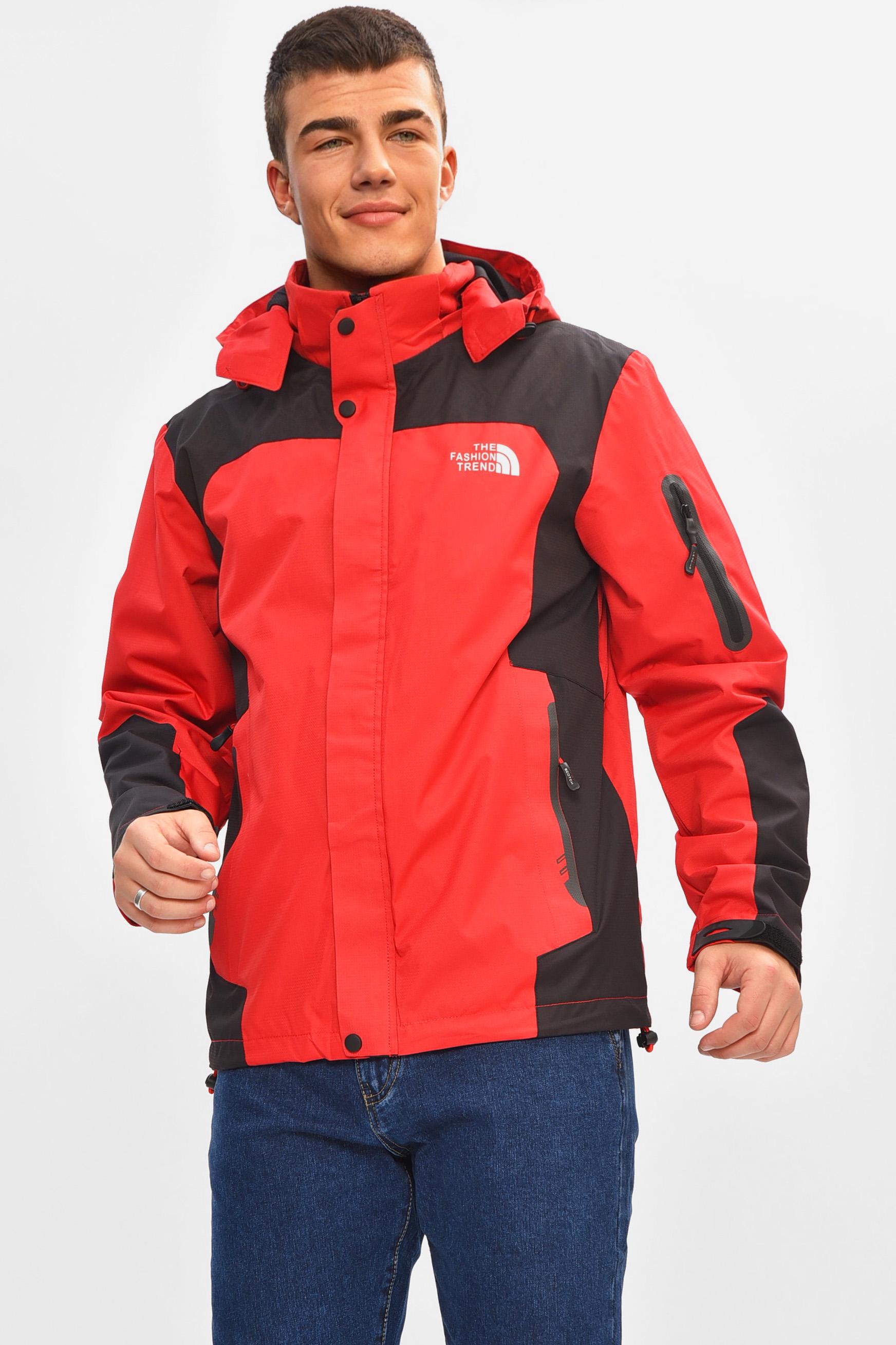 Куртка мужская демисезонная 2XL Красный (207049) - фото 2 Куртка мужская демисезонная 2XL Красный (207049) - фото 2