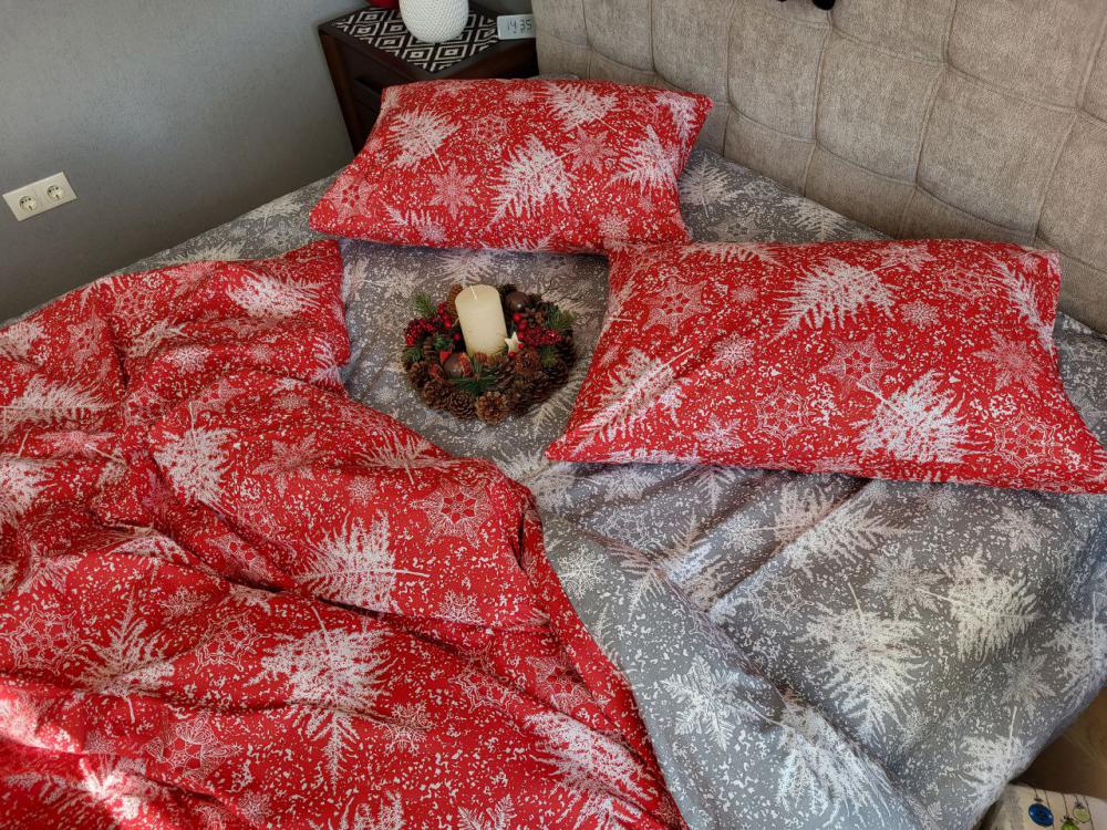 Комплект постельного белья Поморозь cotton полуторный на резинке