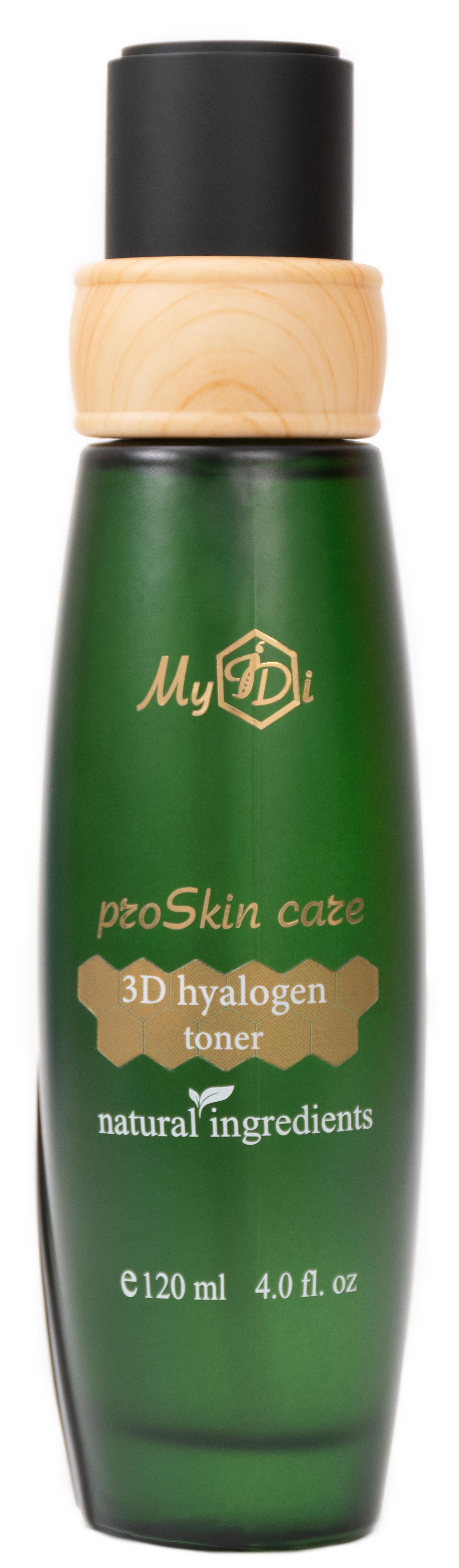 Тонік для всіх типів шкіри зволожуючий MyIDi 3D Hyalogen Toner 120 мл (8034063460800) - фото 2