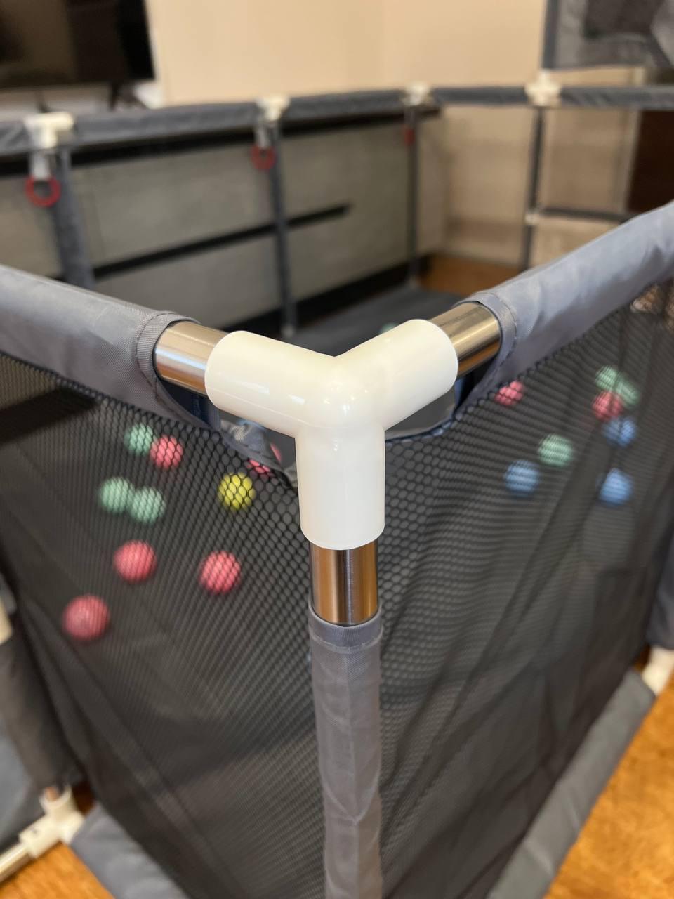 Манеж дитячий ігровий Сірий (MG04) - фото 4 Манеж дитячий ігровий Сірий (MG04) - фото 4