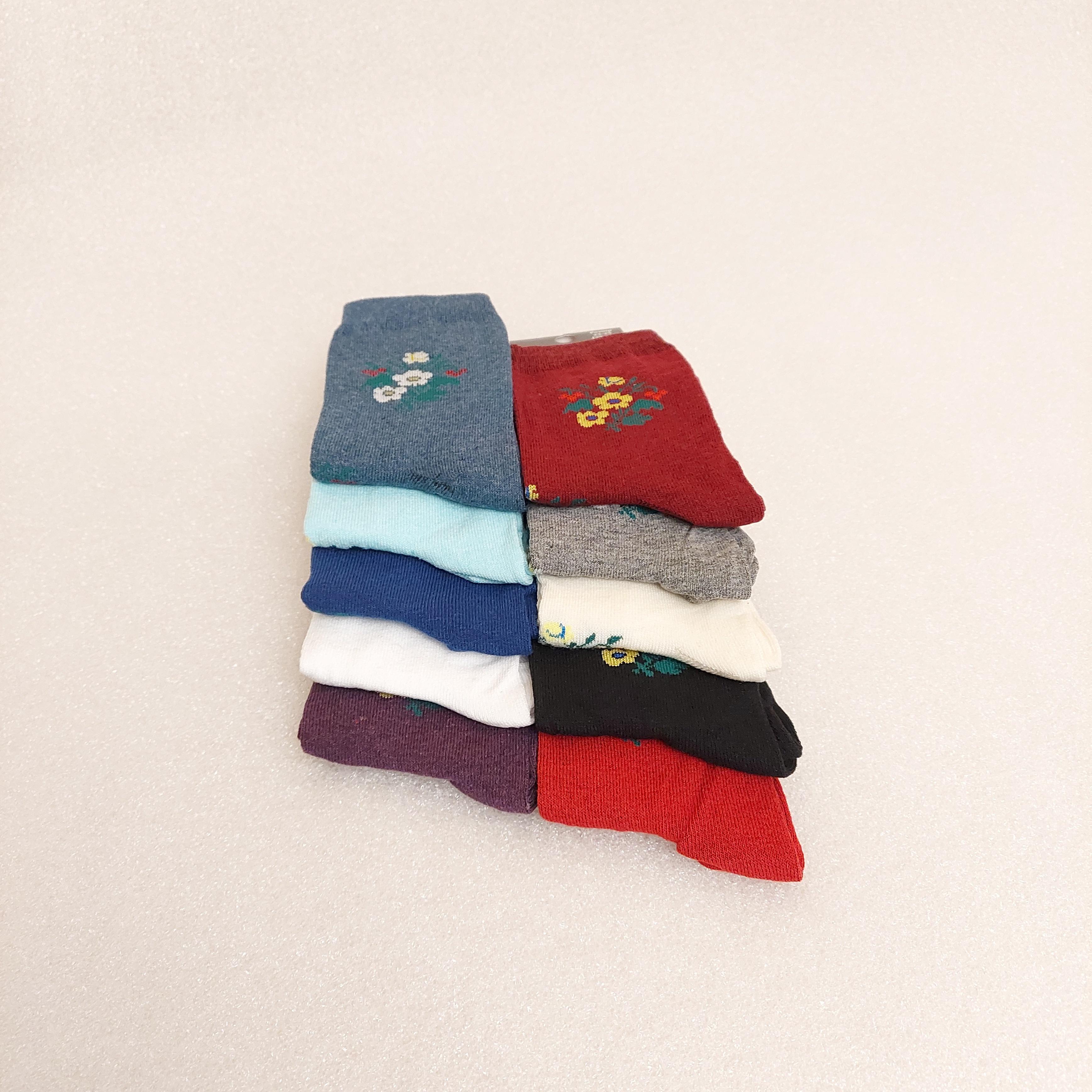 Набір шкарпетки жіночі демісезонні Житомир Flowers 12 пар р. 37 Різнокольорові (0529) - фото 3 Набір шкарпетки жіночі демісезонні Житомир Flowers 12 пар р. 37 Різнокольорові (0529) - фото 3